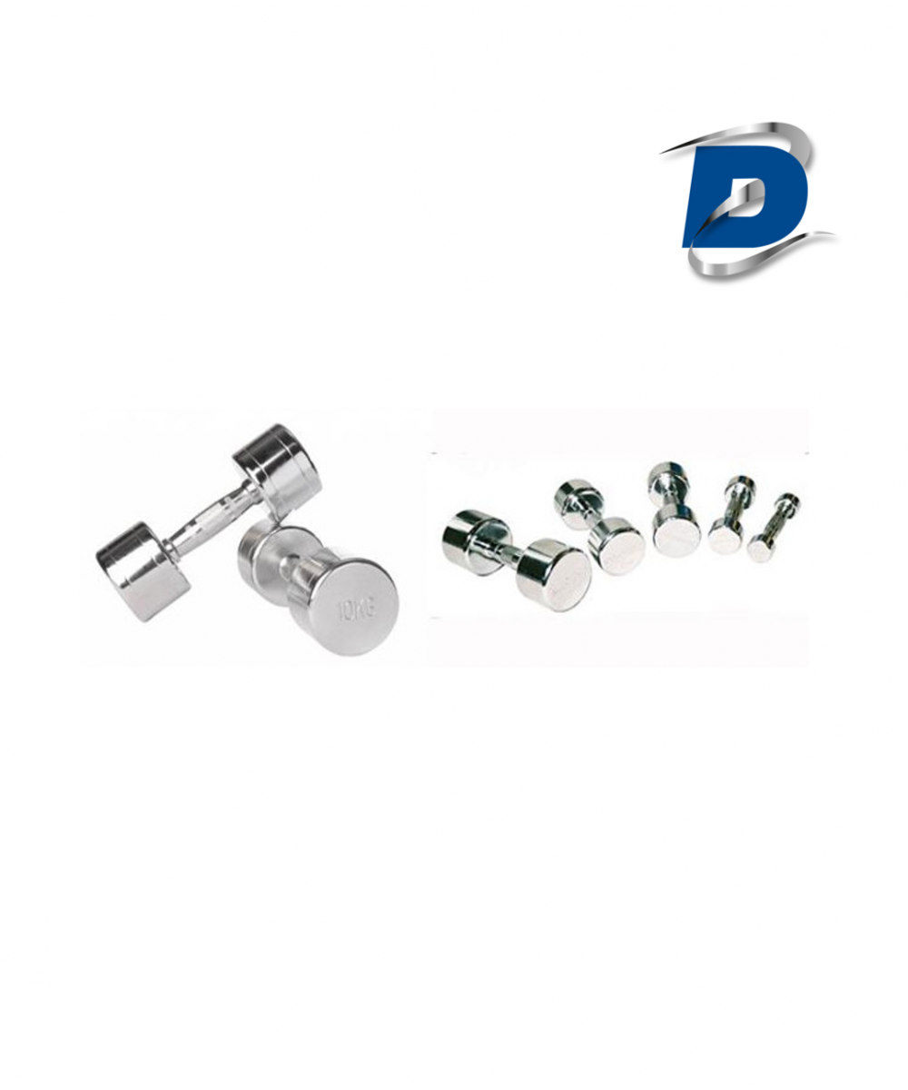 HALTERE CHROME- 9KG - A L'UNITE HALTERE CHROME- 9KG - A L'UNITE