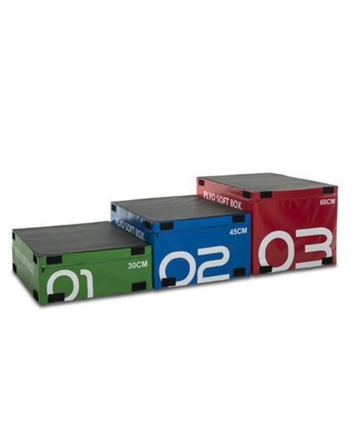 SET 3 PLYO - BLOCS PLIOMETRIQUES MOUSSE