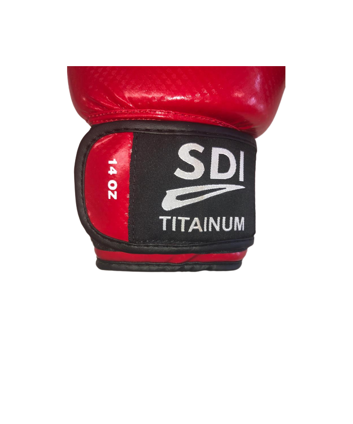 GANT DE BOXE TITAINUM SDI  ROUGE