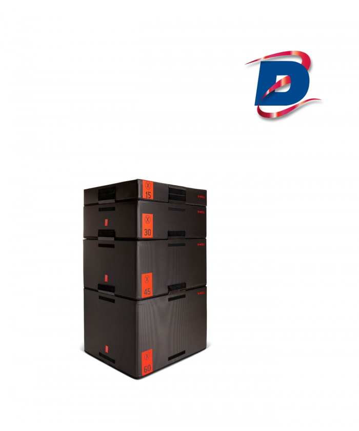 SET 4 PLYO BOX PREMIUM EMPILABLE K-WELL
