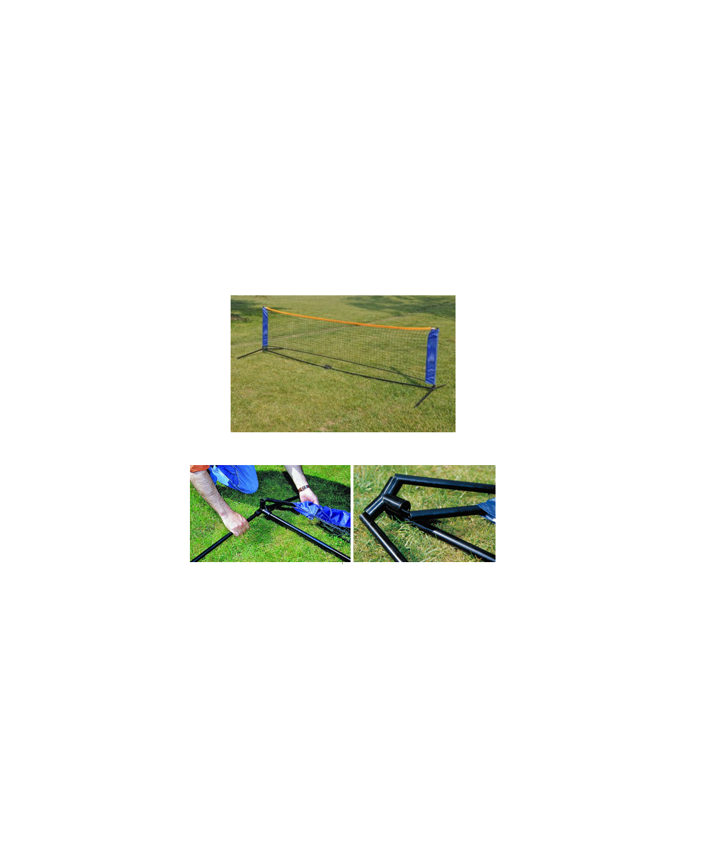 Ensemble De Volleyball Portable Complet Avec Filet, Ballon Et Sac - Filet 580x50 Cm, Poteaux 1.7 M, Pour Plage, Jardin, Parc