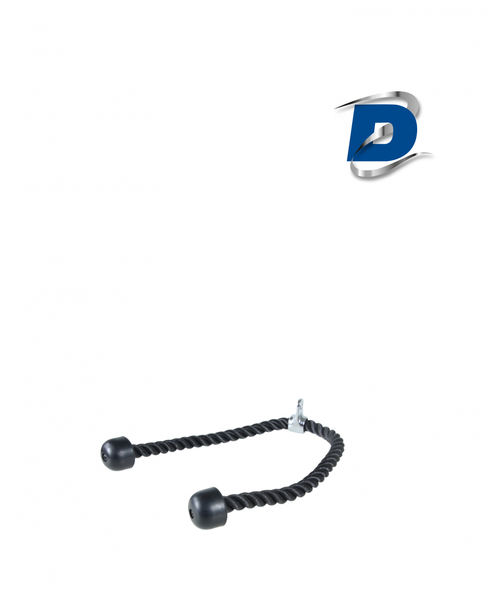 CORDE ANNEAU 100CM TRICEPS DOUBLE CORDE ANNEAU 100CM TRICEPS DOUBLE