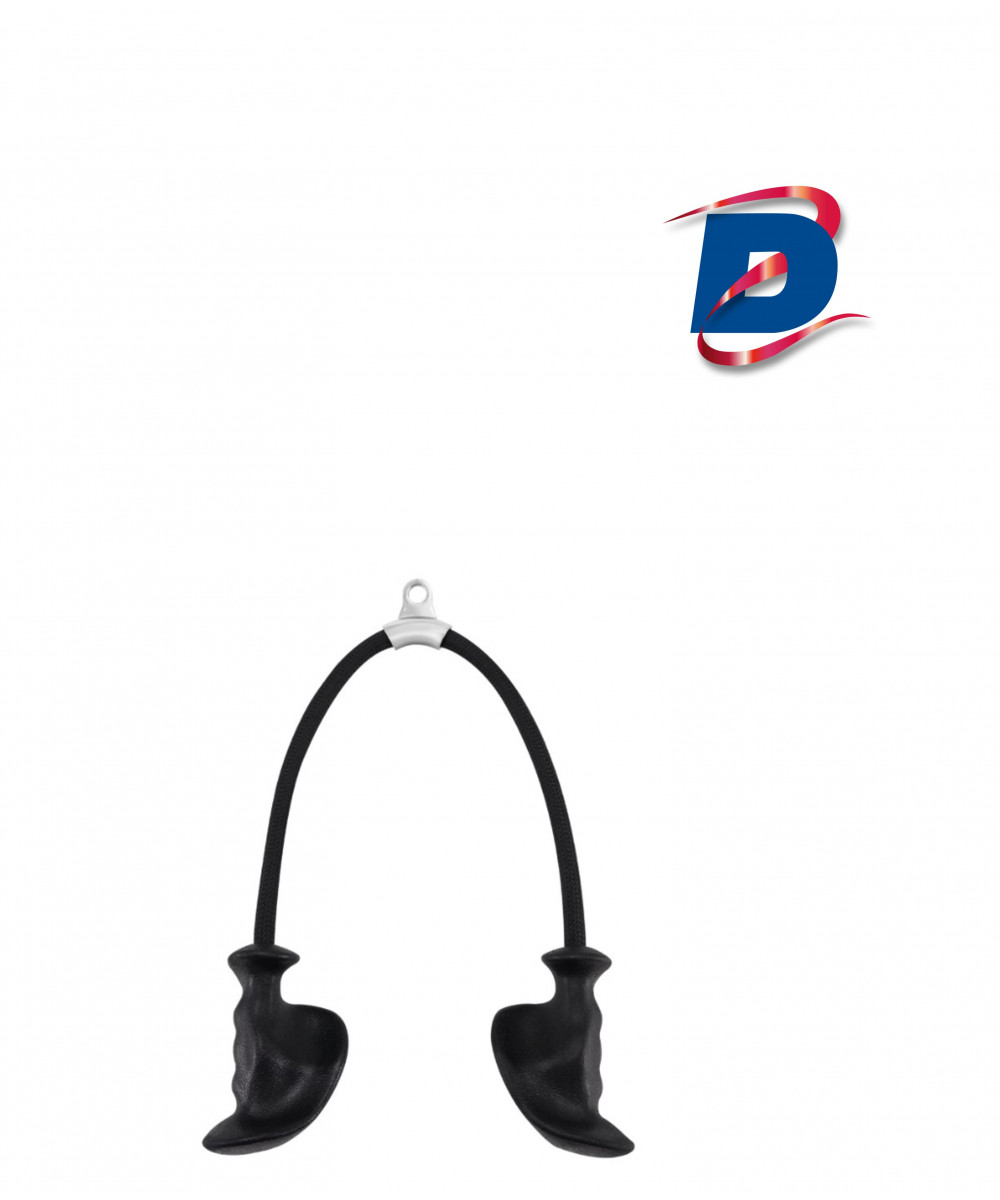 DOUBLE CORDE TRICEPS ERGONOMIQUE DOUBLE CORDE TRICEPS ERGONOMIQUE