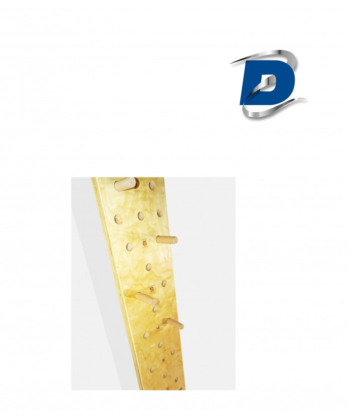 PEG BOARD - MUR BOIS D'ESCALADE
