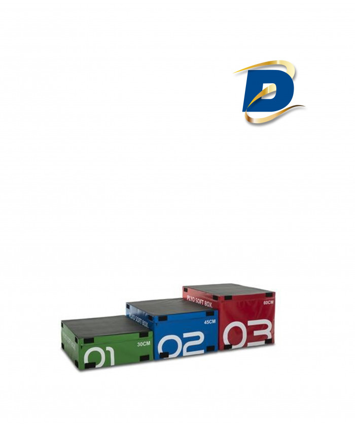 SET 3 PLYO - BLOCS PLIOMETRIQUES MOUSSE