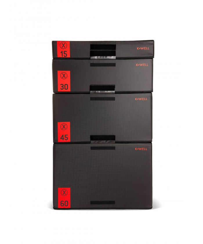 SET 4 PLYO BOX PREMIUM EMPILABLE K-WELL