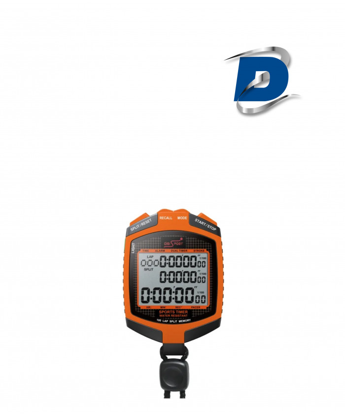 CHRONOMETRE 3 LIGNES ANTI-CHOC