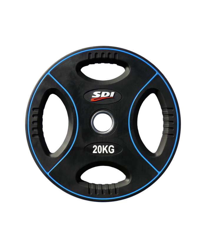 DISQUE AVEC POIGNEES EN TPU NOIR USAGE INTENSIF DISPORTEX