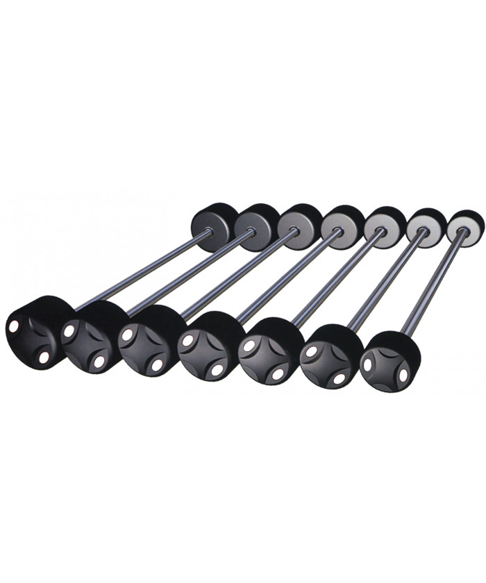 barre monobloc coutchouc DISPORTEX