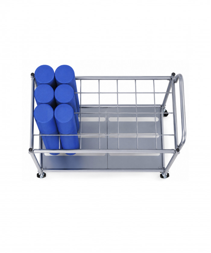 CHARIOT DE STOCKAGE A ROULEAUX
