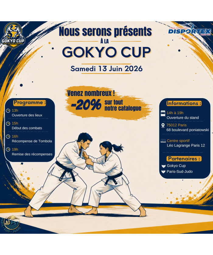 TICKET TOMBOLA GOKYO CUP - 13-06-26