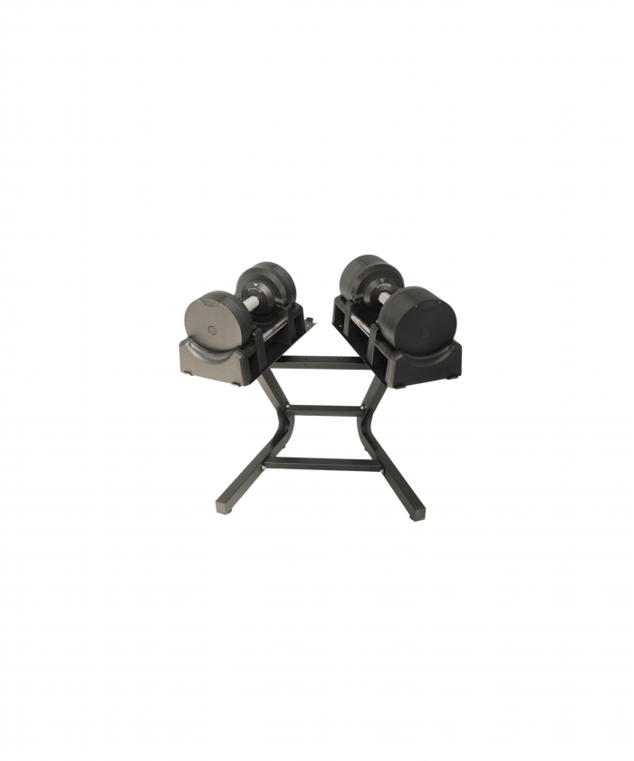 SET HALTERES REGLABLES 2-41.5 KG - RACK INCLUS