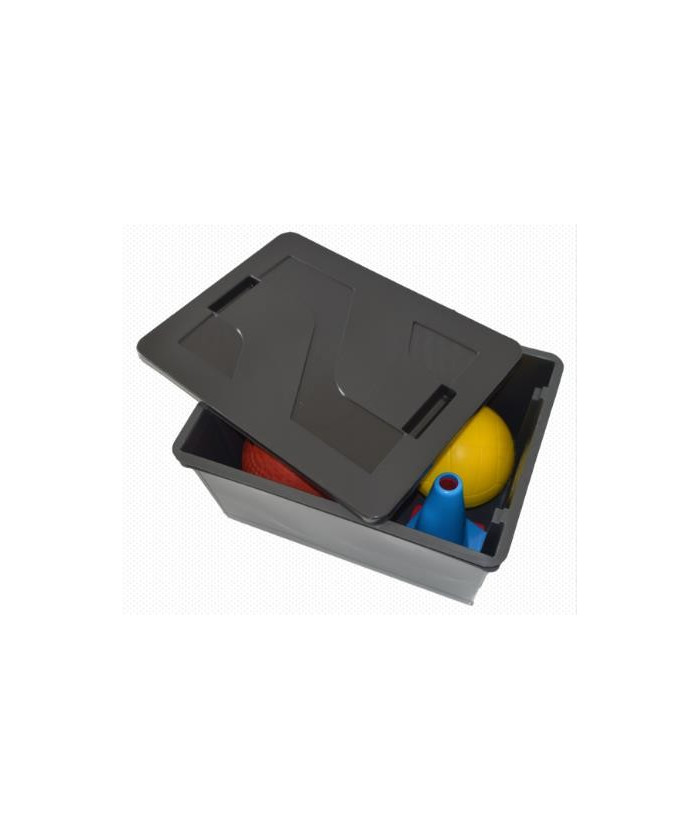 BAC DE RANGEMENT AVEC COUVERCLE 20L