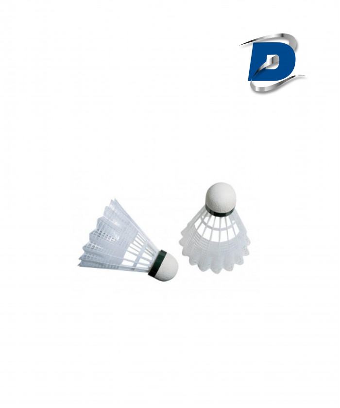 VOLANTS BADMINTON JUPE NYLON/BASE LIEGE (PAR 6)