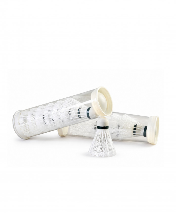 VOLANTS BADMINTON INITIATION BASE MOUSSE (PAR 12)