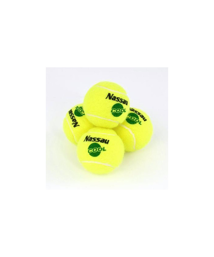 BALLES DE TENNIS STAGE 3 (6-9 ANS) - LOT DE 12