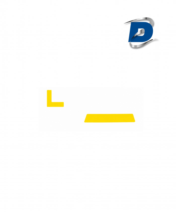 SET MARQUAGE 20 LIGNES DROITES ET 4 COINS - JAUNE