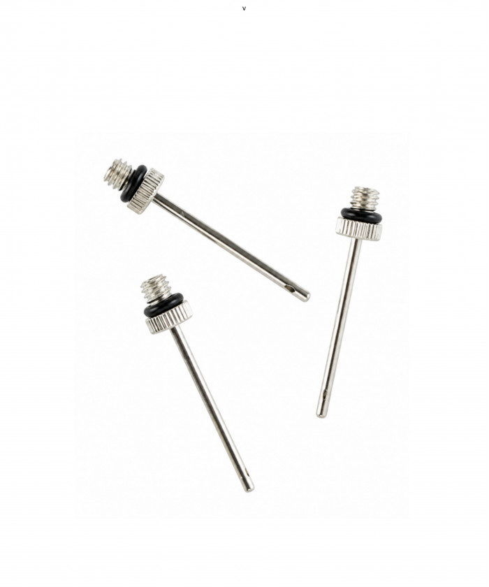 AIGUILLES DE GONFLAGE METALLIQUES (LOT DE 10)