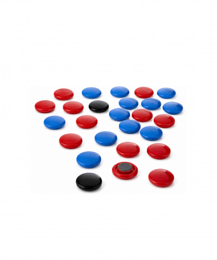 AIMANTS POUR TABLEAU TACTIQUE PLATS - LOT DE 5