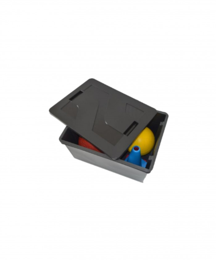 BAC DE RANGEMENT AVEC COUVERCLE 20L