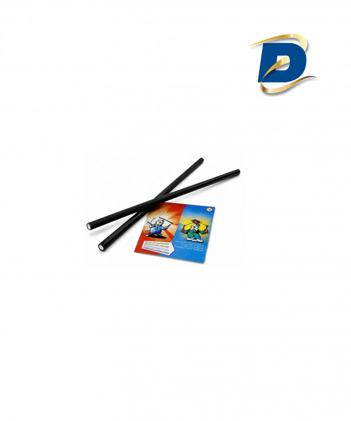 LOT 5 PAIRES BAGUETTES GAINEES SILICONE POUR BAT/DIABLE (LOT DE 5 PAIRES)