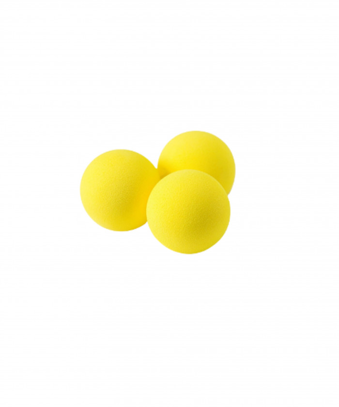 BALLES DE TENNIS DE TABLE EN MOUSSE Ø 40MM LOT DE 10