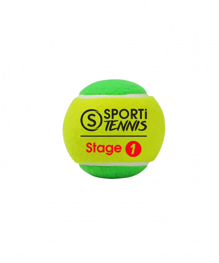 BALLES DE TENNIS STAGE 1 (9-14 ANS) - LOT DE 3
