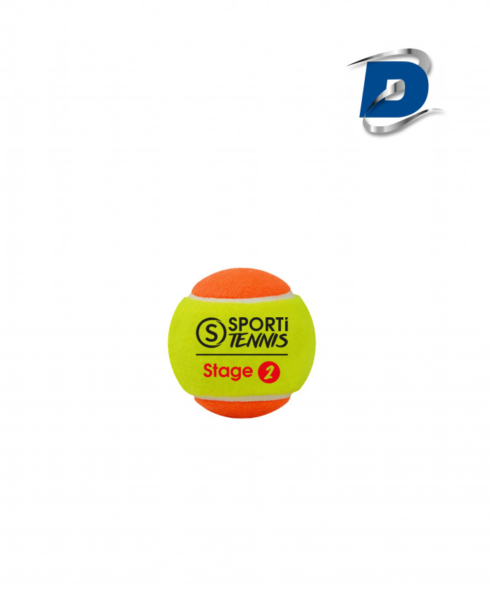 BALLES DE TENNIS STAGE 2 (7-11 ANS) - LOT DE 3