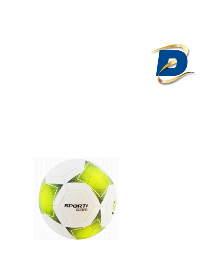 BALLON FOOT CAOUTCHOUC TAILLE 4 - Ø 205MM