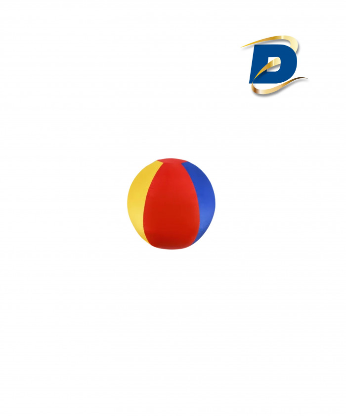 BALLON GEANT MULTICOLORE Ø 120 CM