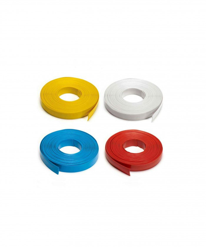 BANDE MARQUAGE 40 MM VINYLE SOUPLE ROUGE (20 METRES)