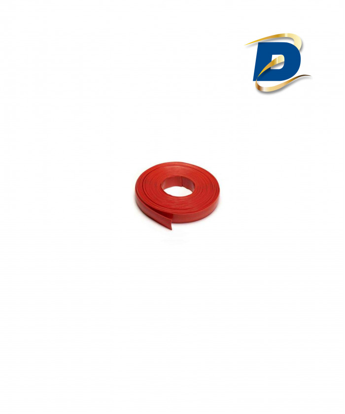 BANDE MARQUAGE 40 MM VINYLE SOUPLE ROUGE (20 METRES)