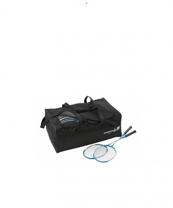 SET BADMINTON 10 RAQUETTES 66CM