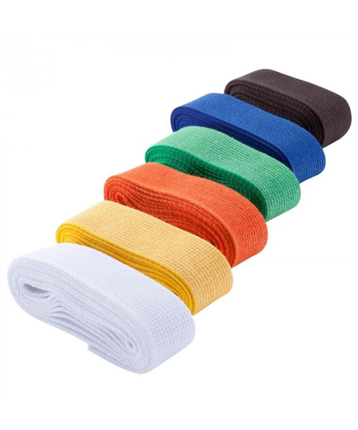 CEINTURE JUDO BLANCHE A L'UNITE