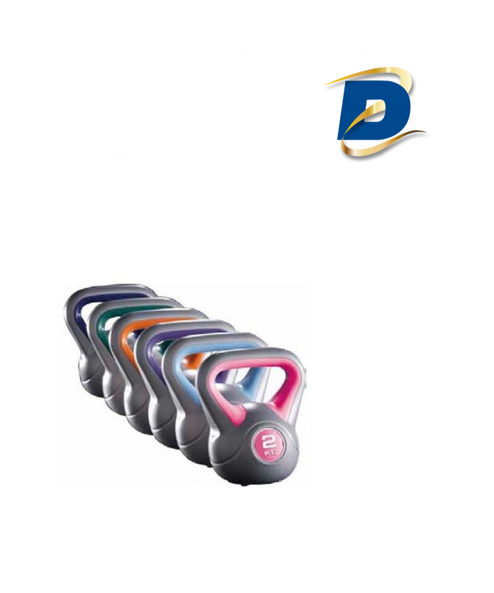 KETTLEBELL VINYLE AVEC PATINS PROTECTEURS