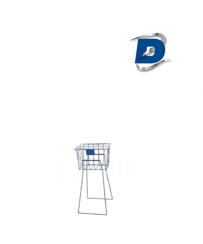 PANIER MONITEUR TENNIS 100 BALLES