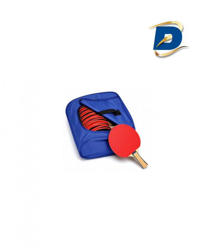 RAQUETTES DE TENNIS DE TABLE + SAC DE RANGEMENT (LOT DE 25)