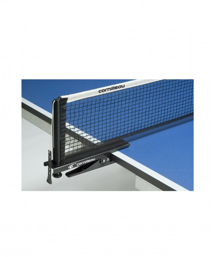 POTEAUX CLIP ET FILET TENNIS TABLE REGLEMENTAIRE CORNILLEAU ADVANCE