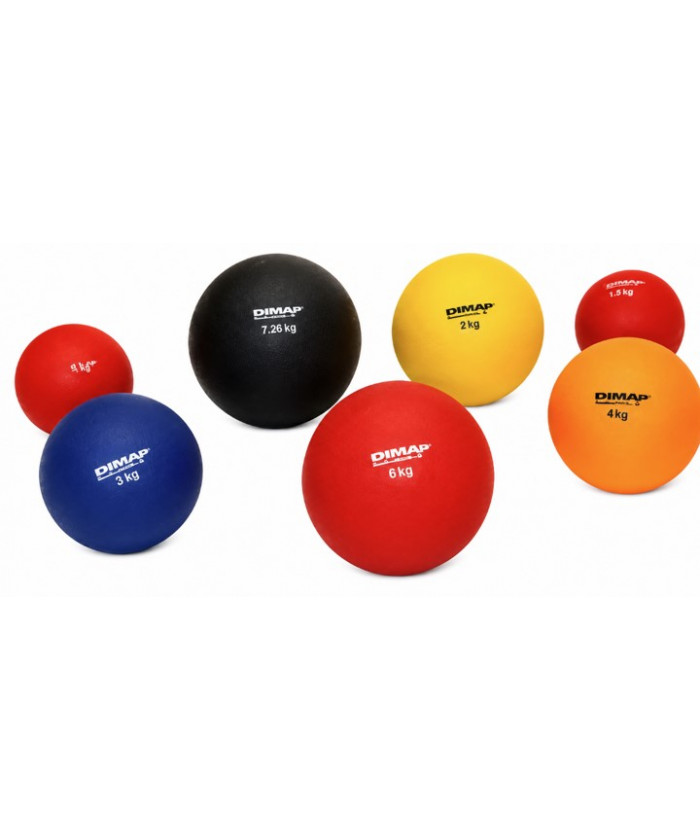 POIDS CAOUTCHOUC SOFT SPECIAL ECOLE - 1 KG