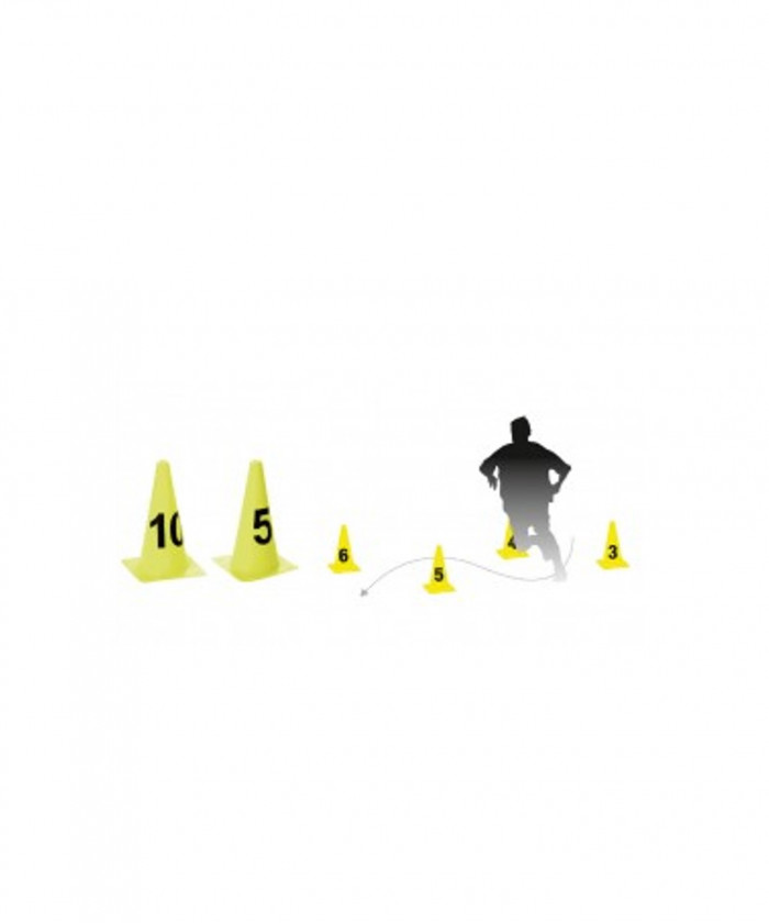 PLOTS  NUMÉROTES  1 à 25  30 CM