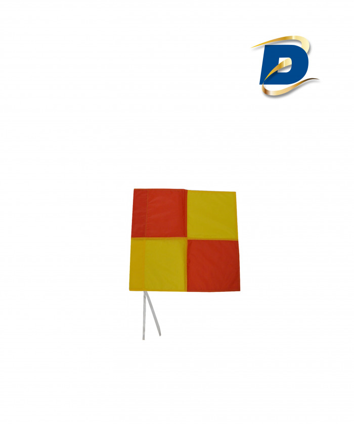 FANION DAMIER 45X45CM POUR POTEAU DE CORNER