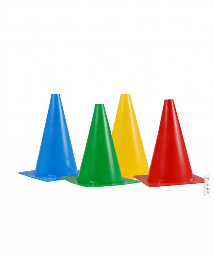 CONE 30 CM BASE CARREE - VERT