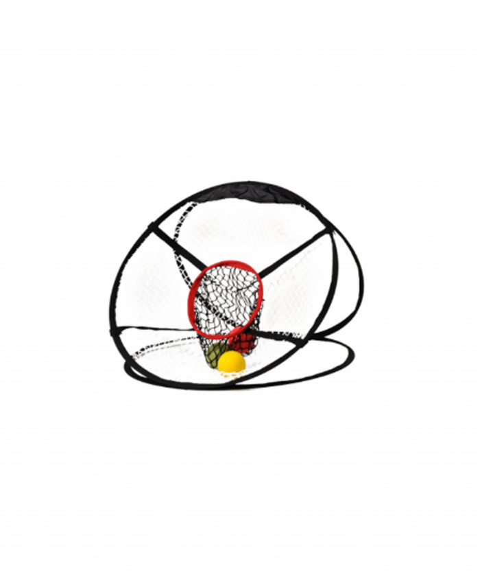 CIBLE GEANTE AU SOL DOUBLE NIVEAU + 5 BALLES MOUSSE 9 CM