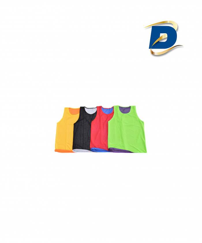 CHASUBLE POLYESTER REVERSIBLE S - JAUNE/ORANGE