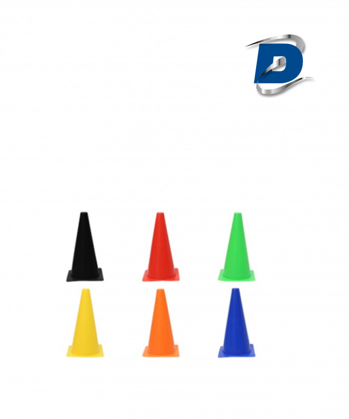 CONE SOUPLE PVC 38 CM BASE CARREE