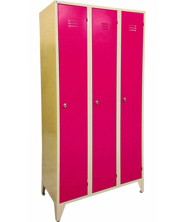 ARMOIRE VESTIAIRE ACIER  INDUSTRIE PROPRE - LARGEUR  30CM